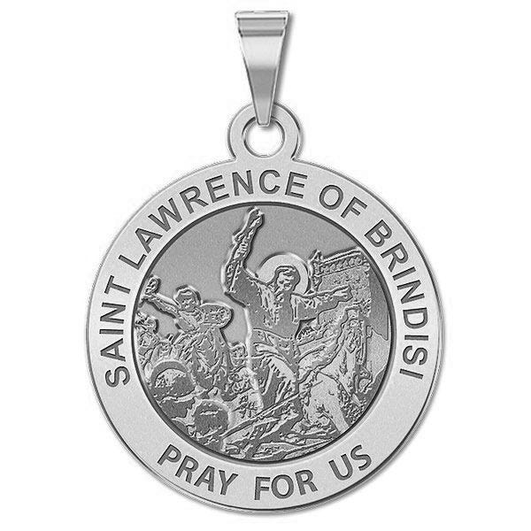 Saint Lawrence of Brindisi (Leading the Soldiers in Battle) Religious Medal