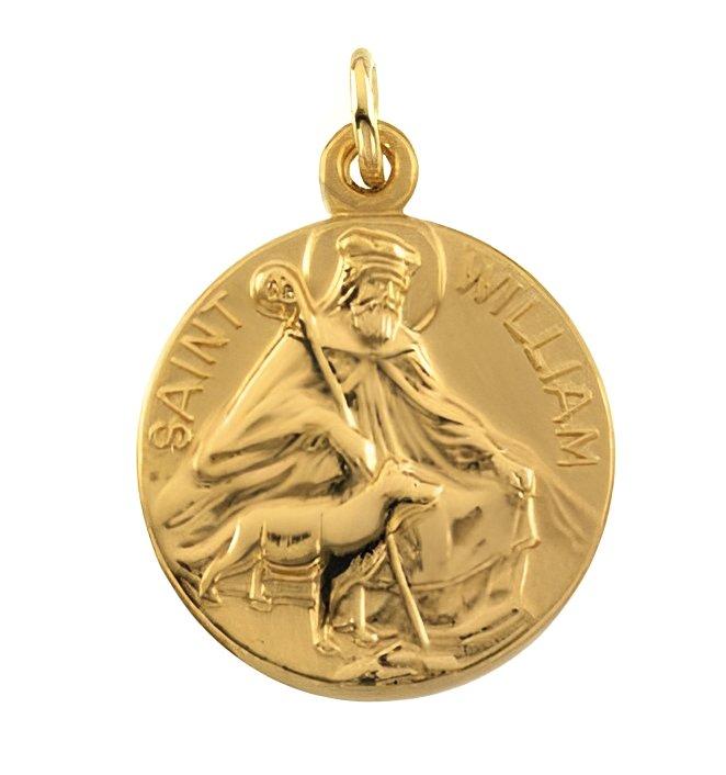 Saint William Religious Medal