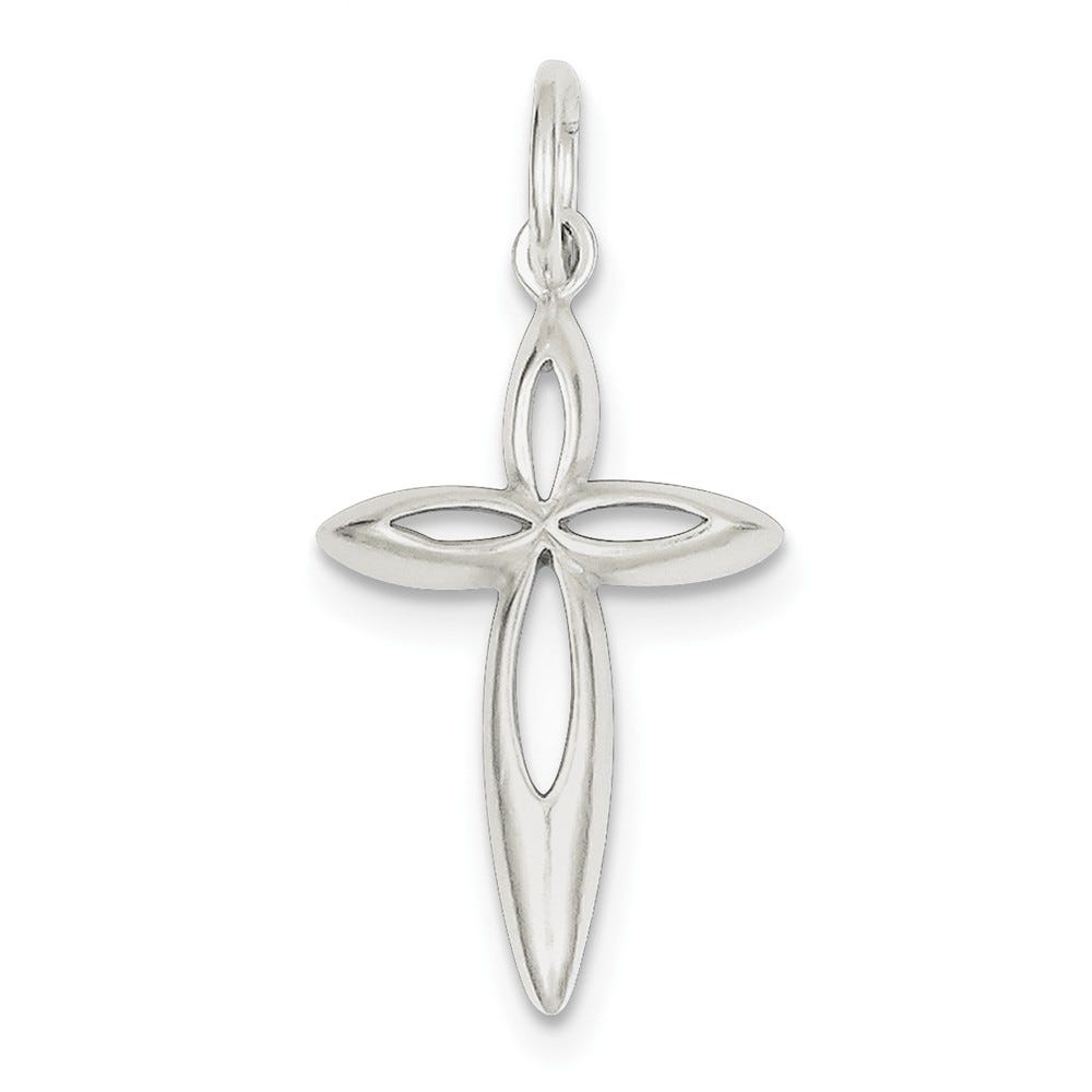 Sterling Silver Passion Cross Charm