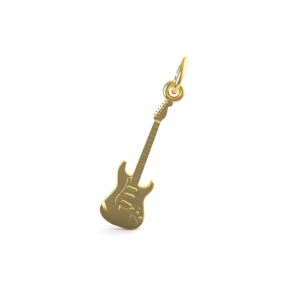 Electric Guitar Charm 8221