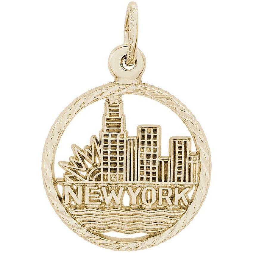 New York Skyline Engravable