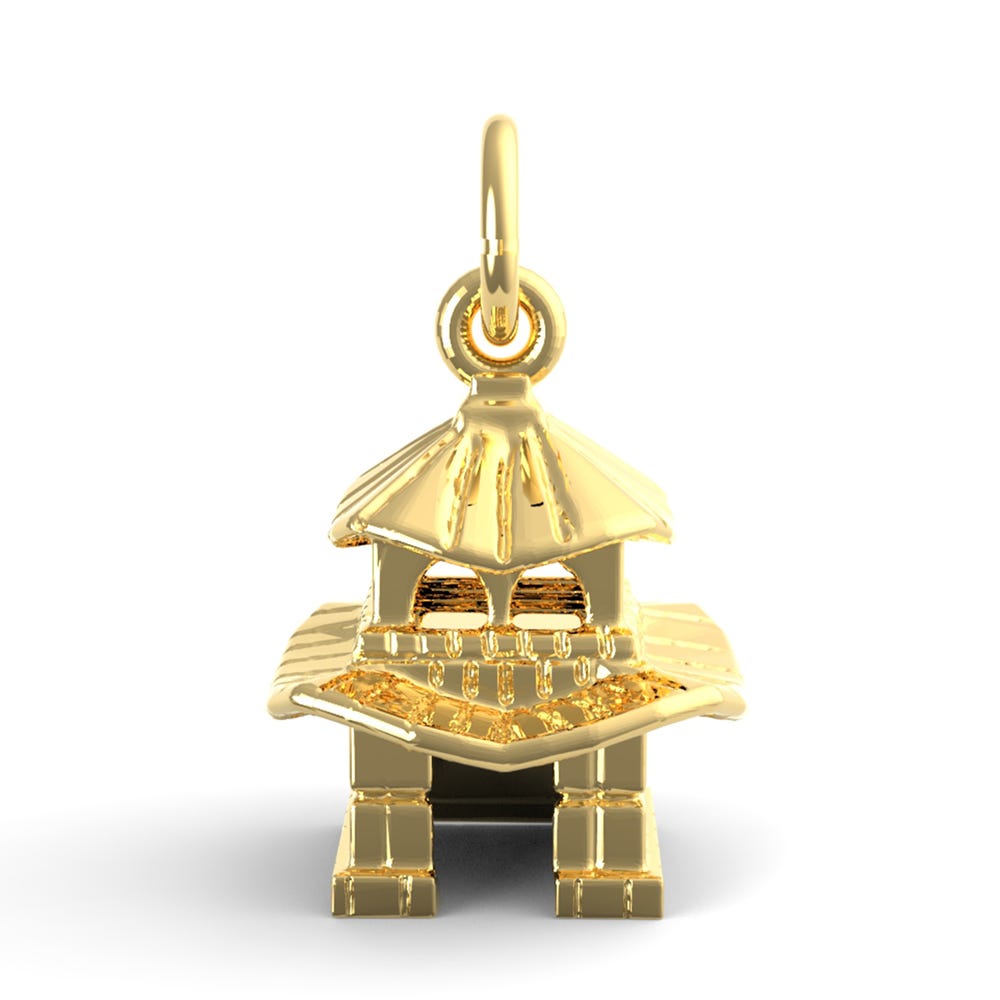 Oriental Temple Charm(2456)