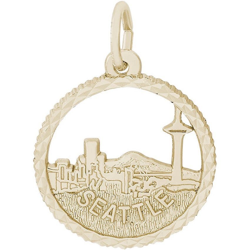 Seattle Skyline Engravable