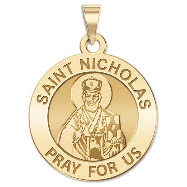 Saint Nicholas Religious Medal