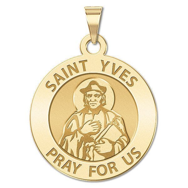 Saint Yves Religious Medal