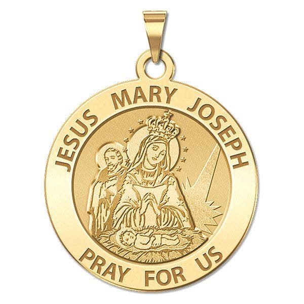 Jesus Mary Joseph Religious Medal (Traditional) "EXCLUSIVE"