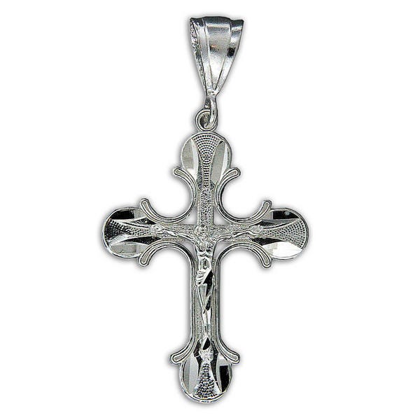 Sterling Silver Crucifix Pendant