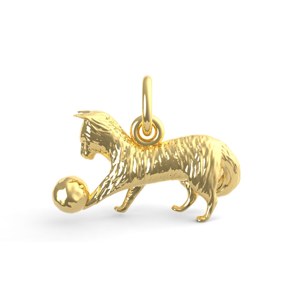 Playful Cat Charm