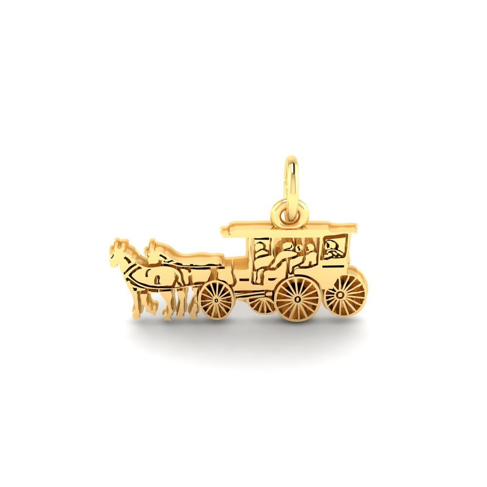 Horse &' Carriage Charm