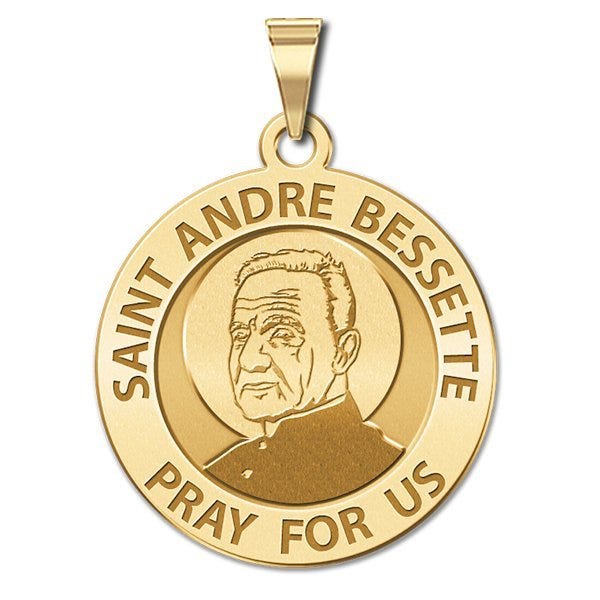 Saint Andre Bessette Round Medal
