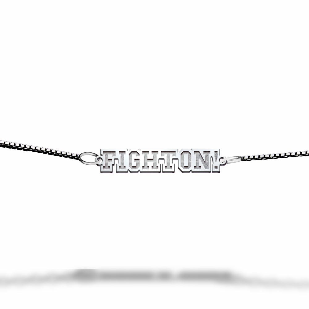 USC Block Fight On Bracelet
