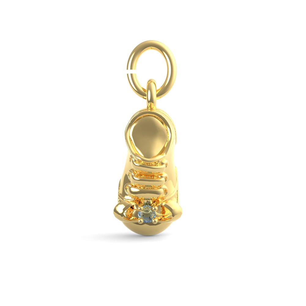 December Baby Bootie Charm