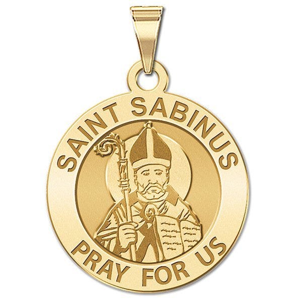 Saint Sabinus Religious Medal "EXCLUSIVE"