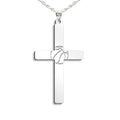 Basketball Cross Pendant