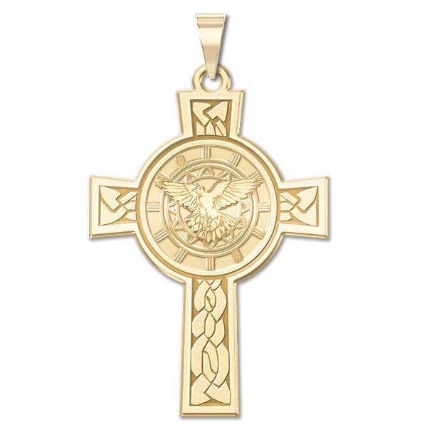 Confirmation Holy Spirit Cross Medal  "EXCLUSIVE"