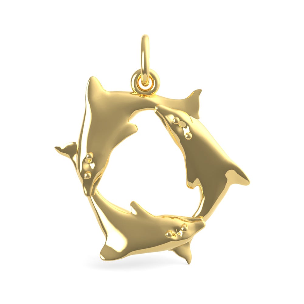 Dolphin Ring Charm (8244)