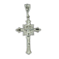 Sterling Silver Crucifix Cross Pendant