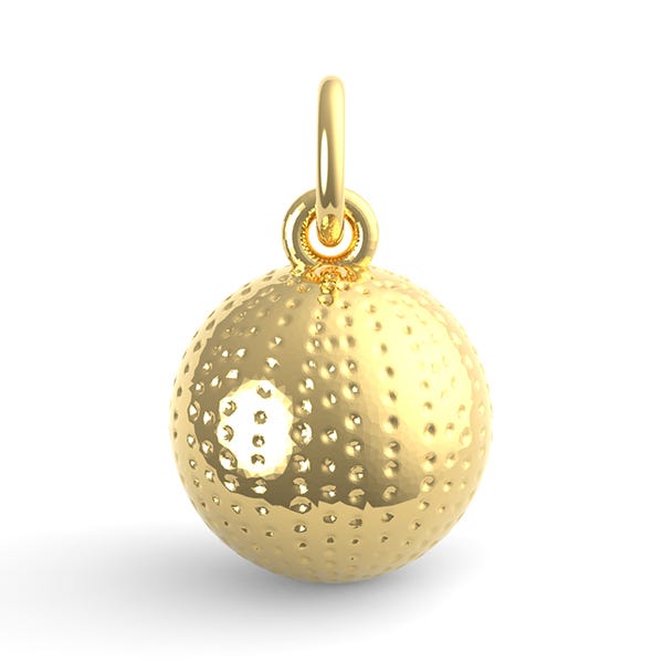 Golf Ball Accent Charm(5629)