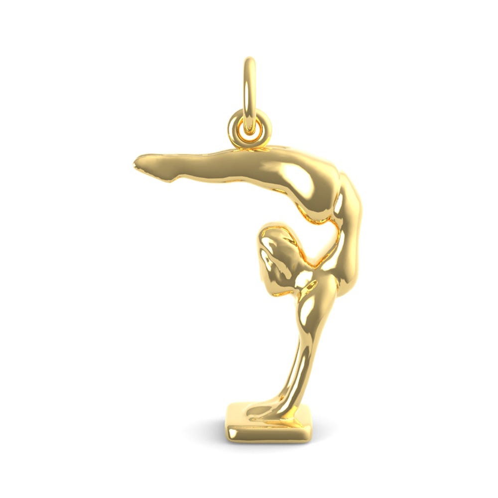 Vaulting Gymnast Charm