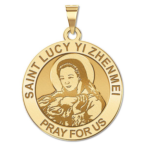 Saint Lucy Religious Medal "EXCLUSIVE"