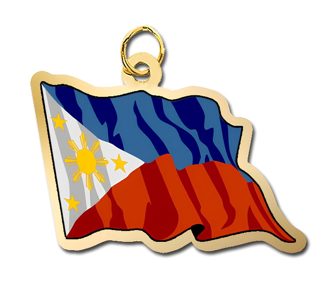 Phillipines Flag Charm