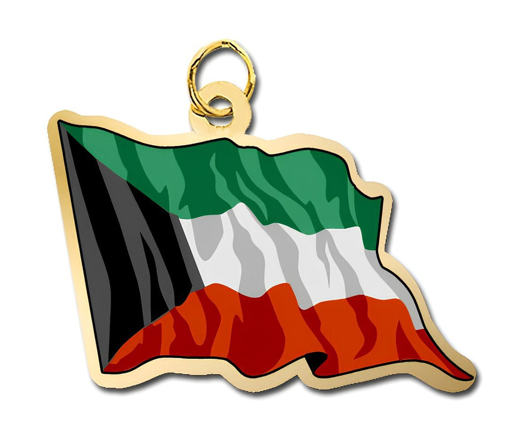 Kuwait Flag Charm