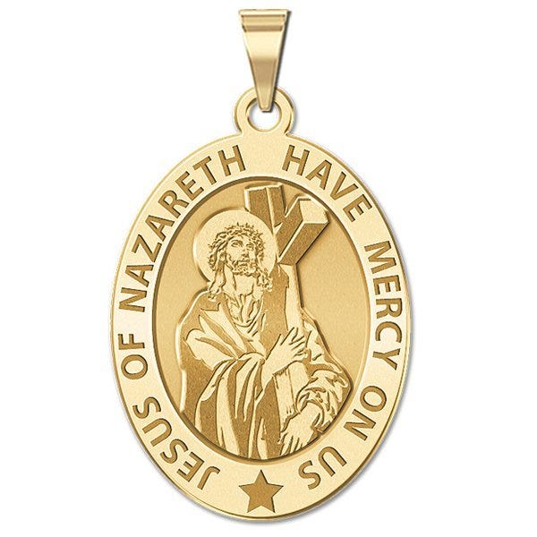 Jesus of Nazareth Religious Medal