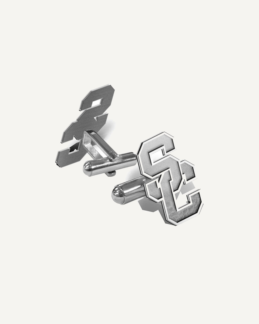 Pair of USC Interlocking SC Cufflinks