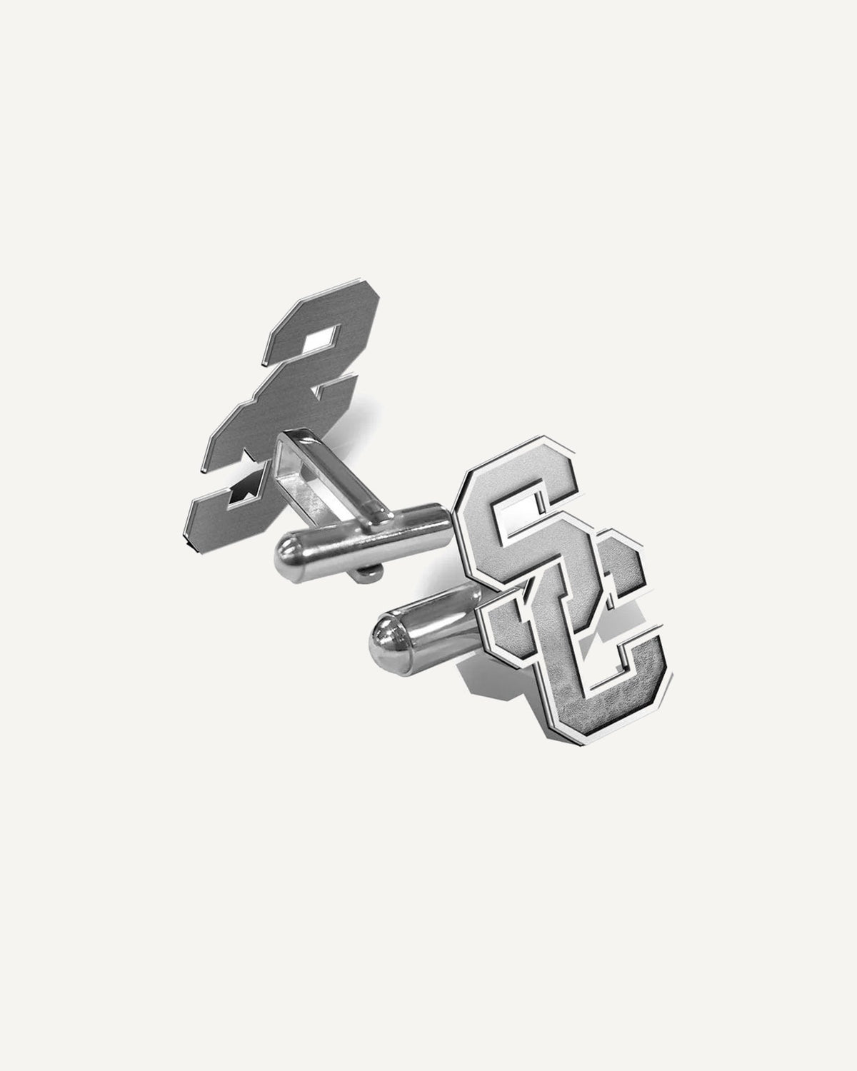 Pair of USC Interlocking SC Cufflinks