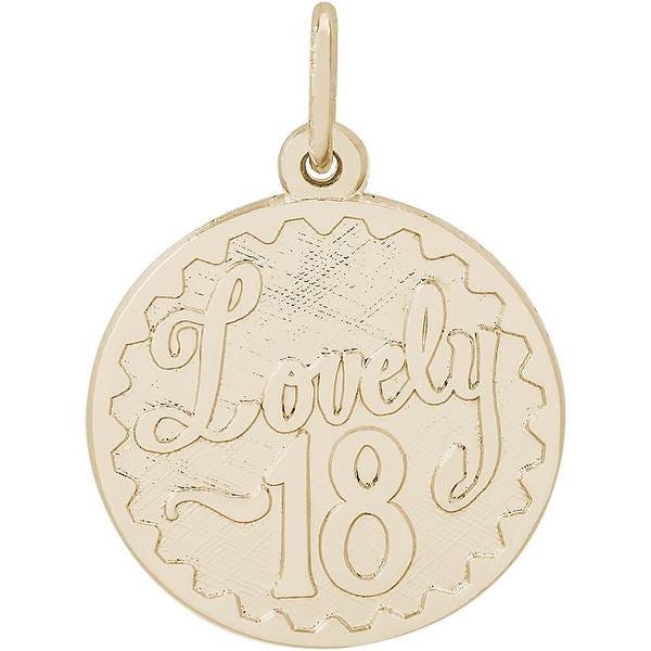 Lovely 18 Engravable