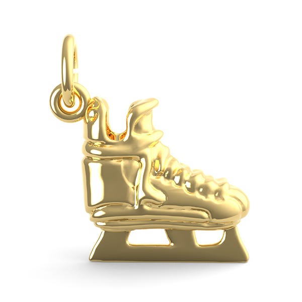 Hockey Skate Charm
