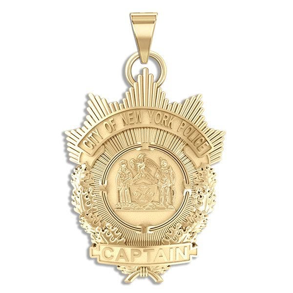 Personalized Police Captain w/ Your Department