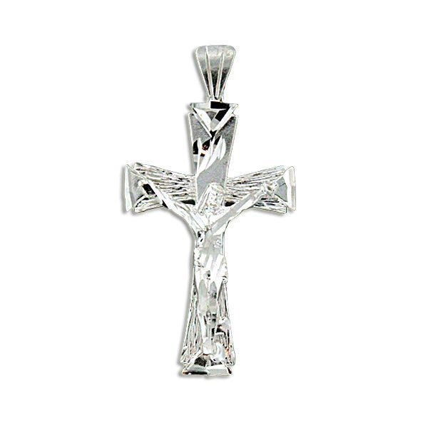 Sterling Silver Crucifix Cross Pendant