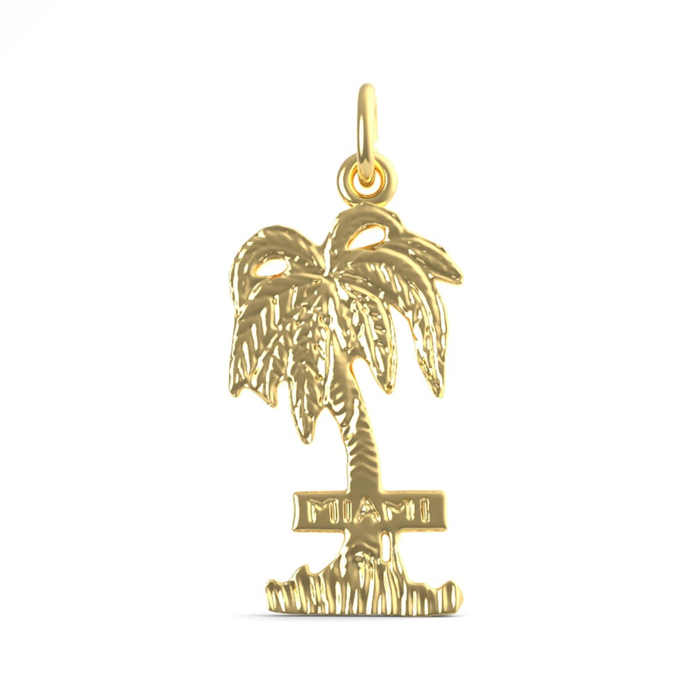 Miami Palm Tree Charm(5300)