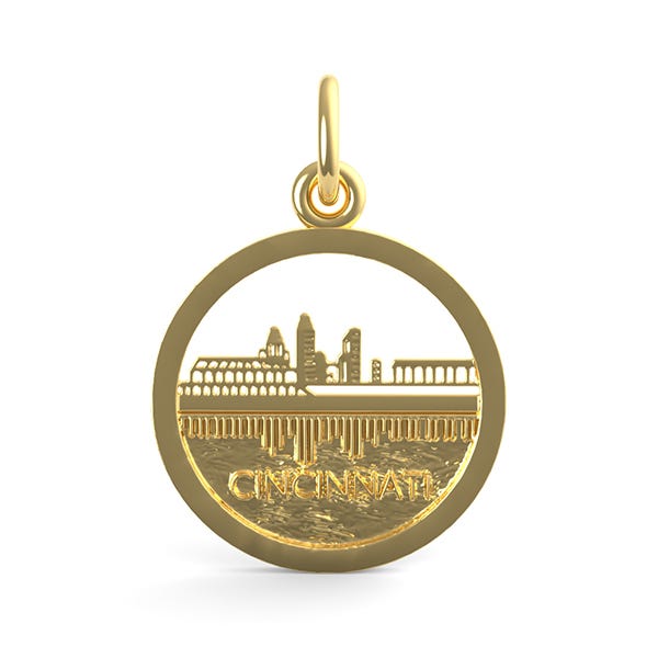 Cincinnati Skyline Charm(Style 7711)