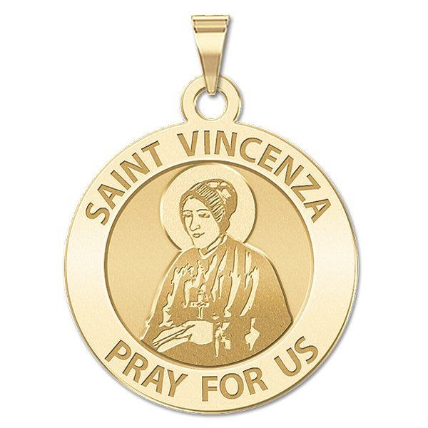Saint Vincenza Religious Medal