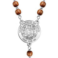 Saint Francis of Assisi Rosary Beads