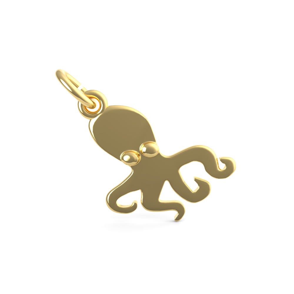 Octopus with Stones Charm(5364)