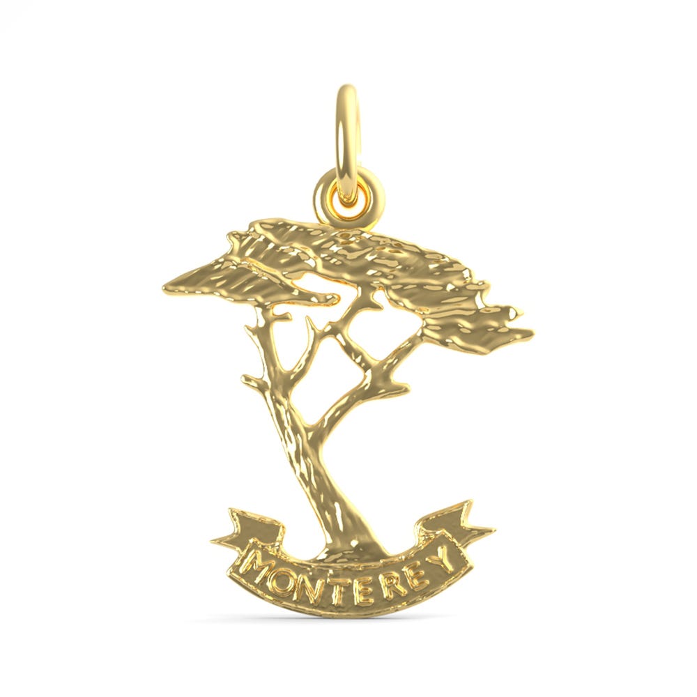 Monterey Cypress Tree Charm(3550)