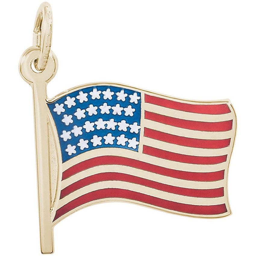USA Flag Engravable