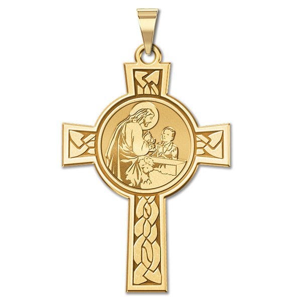First Holy Communion Boy Cross Medal  "EXCLUSIVE"