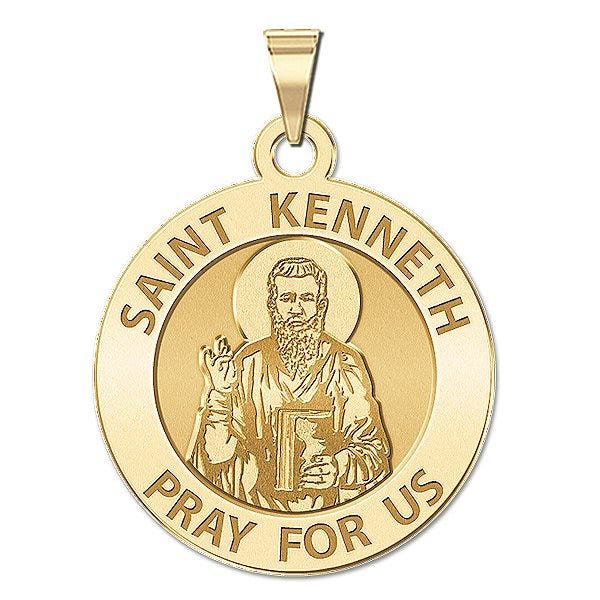 Saint Kenneth Religious Medal - "EXCLUSIVE"