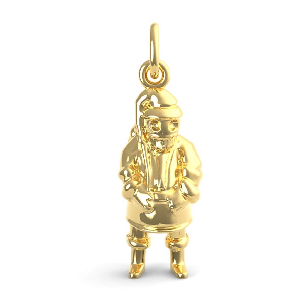 Christmas Santa Charm