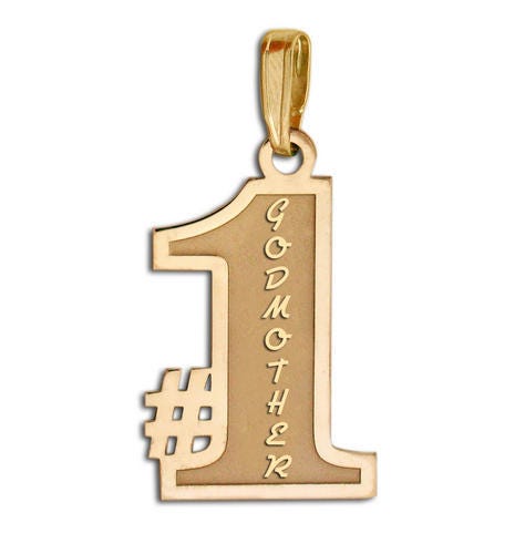 #1 Godmother Pendant or Charm
