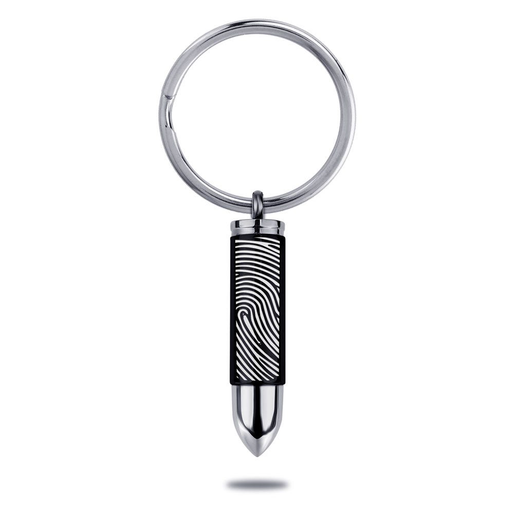 Bullet Shaped Cremation and Ash Vessel Keychain