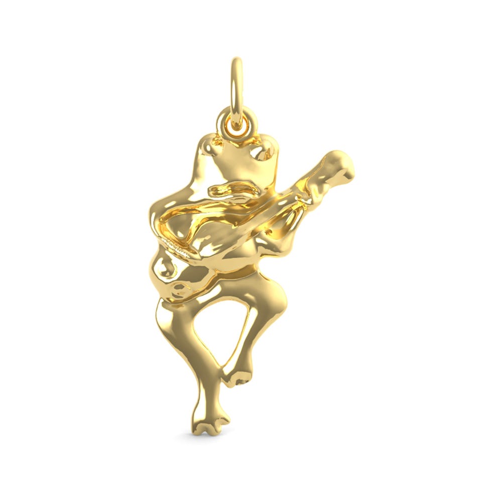Musical Frog Charm(1789)