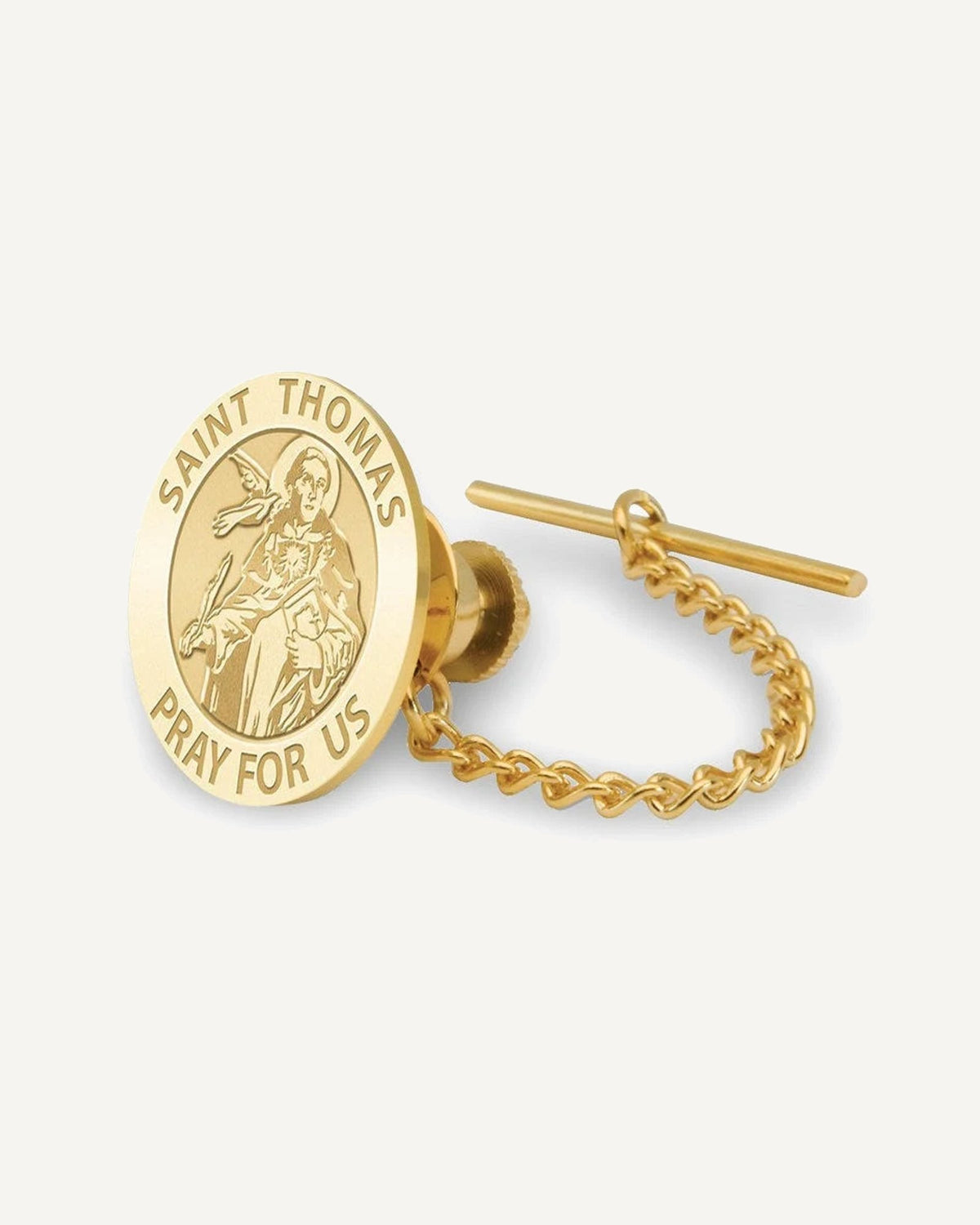 Saint Thomas Aquinas Religious Tie Tack