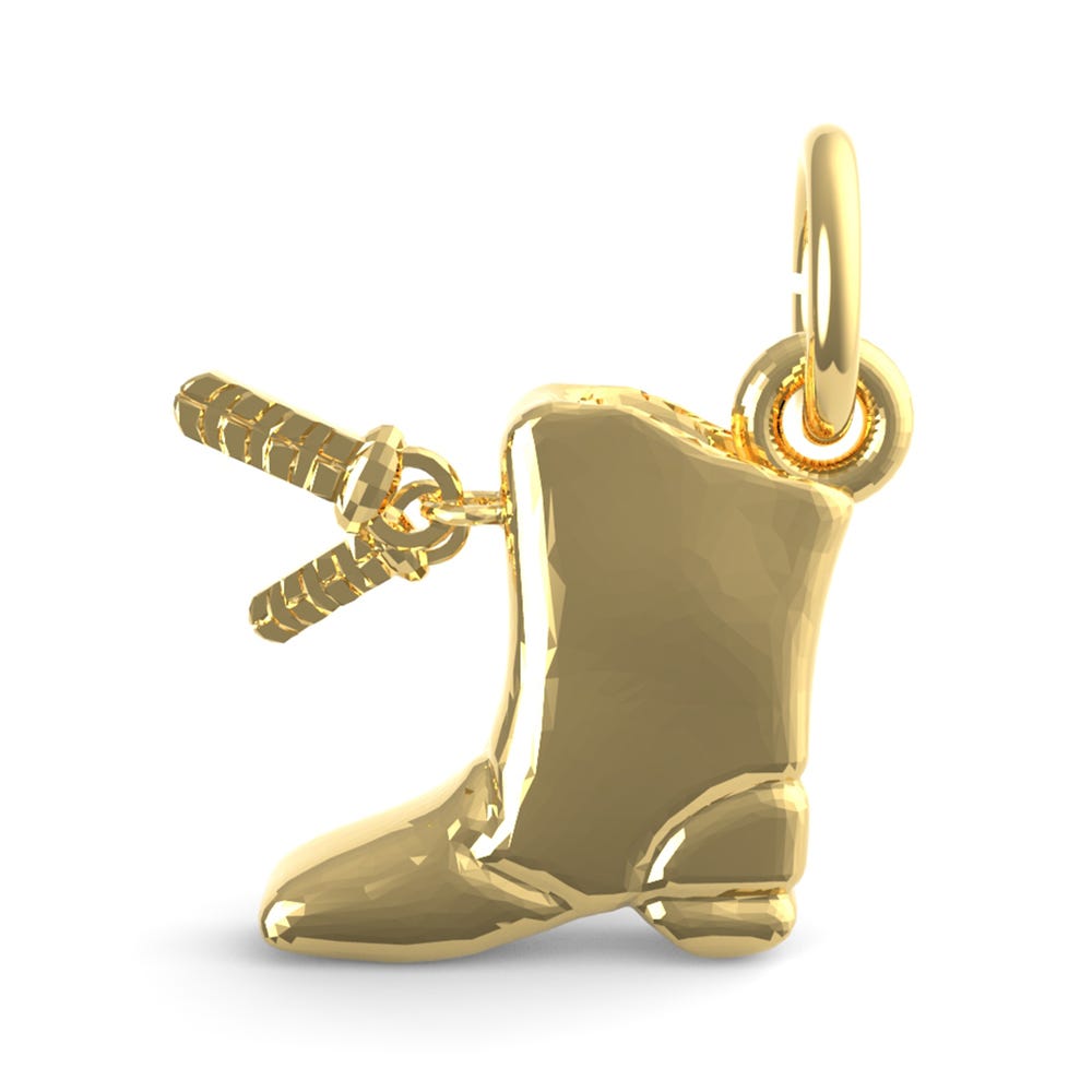 Drill Team Boot Charm