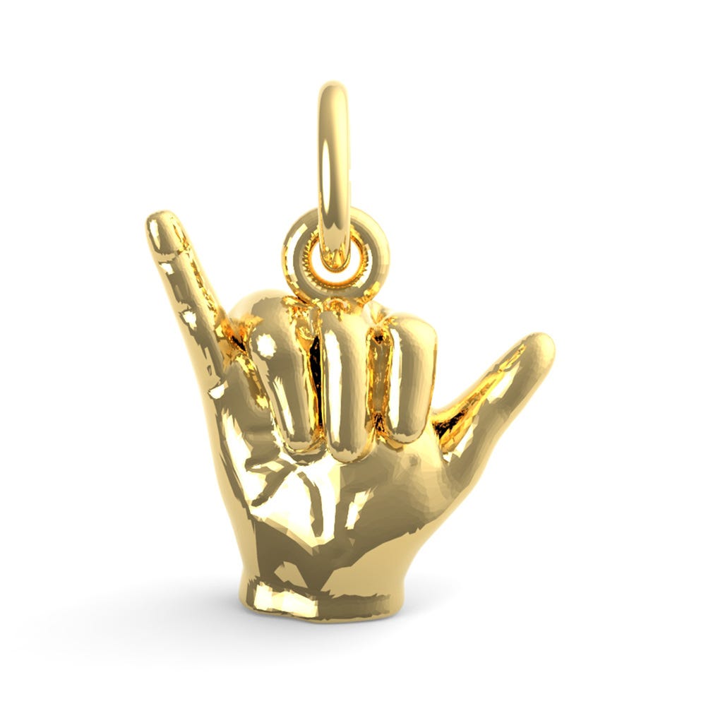 Hang Loose Hand Charm