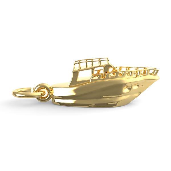 Fishing Boat Charm(3360)
